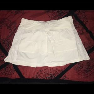 White Lulu skirt